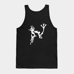 Sardu - White Logo Tank Top